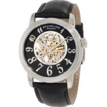 Stuhrling Men's 107a.33151 Classic Delphi Apollo Automatic Skeleton Black Watch