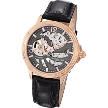 Stuhrling Original 170.334569 Men's Classic Delphi Helix Automatic Ros