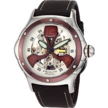 Stuhrling Original 4AT Automatic Bubble Skeleton Mens Watch