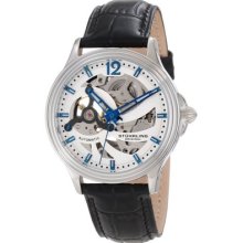 Stuhrling Original Men's 170.33152 Classic Delphi Helix Automatic Skeleton Silve