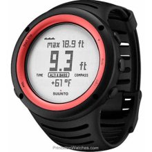 Suunto Core Lava Red - Barometer - Compass - Altimeter - Storm Alarm SS016788000