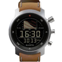Suunto Elementum Ventus w/ Brown Leather Band