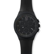 Swatch Black Efficency Mens Watch SUSB400