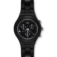 Swatch Full-Blooded Smokey Black Mens Watch SVCF4000AG