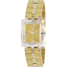 Swatch Women's Originals SUBK151G Gold Stainless-Steel Swiss Quartz Watch with Gold Dial