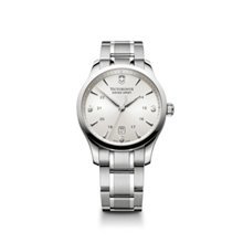 Swiss Army Alliance Bracelet Watch, Silver Dial