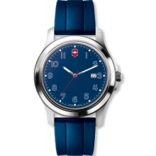 Swiss Army Garrison Elegance Watch Mens, Blue, Large