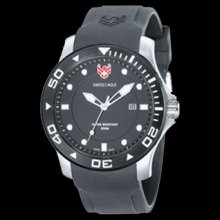 Swiss Eagle Sea Bridge Black Dial Watch