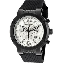 SWISS LEGEND Watches Men's Legato Cirque Chronograph Silver Textured D