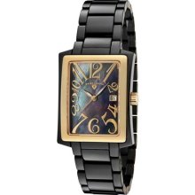 SWISS LEGEND Watches Women's Bella Black MOP Dial Black High-Tech Cera