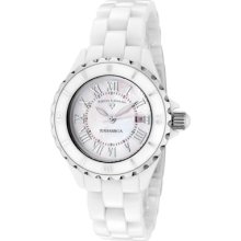 SWISS LEGEND Watches Women's Karamica White Mother Of Pearl Dial White