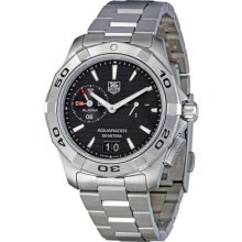 Tag Heuer Aquaracer Black Dial Stainless Steel Mens Watch Wap111z.ba0831