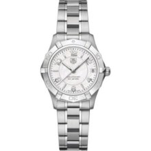 Tag Heuer Aquaracer Women's Stainless Steel Case Date Watch Waf1311.ba0817