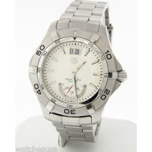 Tag Heuer Men's Waf1011.ba0822 Aquaracer Grande Silver Date Dial Quartz Watch