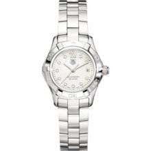 Tag Heuer Women's Aquaracer Mother of Pearl Diamond Watch ...