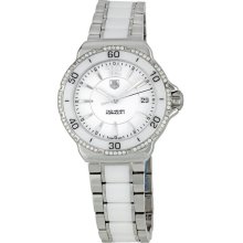 TAG Heuer Womens WAH1213.BA0861 Formula 1 White Dial Watch