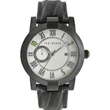 Ted Baker Men's TE1076 About Time Custom 9 O'clock Day and Date Watch