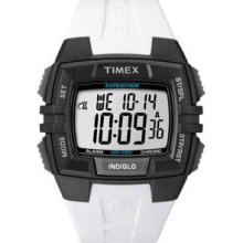 Timex Expedition Full Size Chrono Alarm Timer White