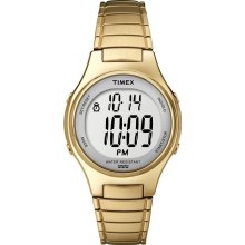 Timex Gold-Tone Expansion Digital Ladies Watch T2N312
