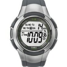 Timex Gray/Silver 2-tone 1440 Sports Digital Full Size Watch
