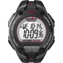 Timex Ironman 30 Lap Watch - Oversize - Black/Red