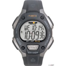 Timex Ironman 30-Lap Watch: Full-Size; Gray