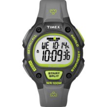 Timex Ironman 30-Lap Full-Size Watch Grey/Black Full, One Size