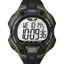 Timex Ironman 50 Lap Watch Black/Yellow