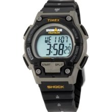 Timex Men's Ironman T5K195 Black Resin Quartz Watch with Digital Dial