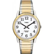 Timex Men's T23811 Two Tone Easy Reader Expansion Band Watch