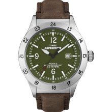 Timex Military Field Full Size - Brass/Brown