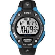 Timex T5K521 Timex Ironman 30-Lap Full Size Watch - Blue/Black
