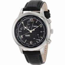 Timex Traveller Men's Stainless Steel Case Date Mineral Watch T2n609