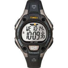 Timex Women's Ironman 30-Lap Watch, Black Resin Strap