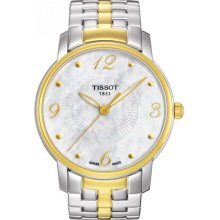 Tissot Lady-Round Mother of Pearl Dial Stainless Steel Ladies Watch T0522102211700