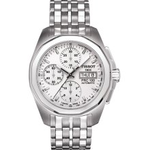 Tissot Men's PRC100 White Dial Watch T008.414.11.031.01