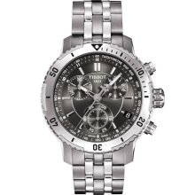 Tissot Men's PRS200 Gray Dial Watch T067.417.11.051.00