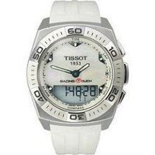 Tissot Racing Touch White Rubber Mens Watch T0025201711100