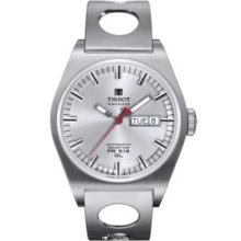Tissot Silver PR 516 Men's Silver Automatic Heritage Watch