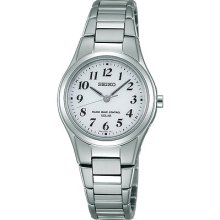 Titanium Model Solar Radio Spirit Spirit Ladies White Ssdt037 Watch [seiko]