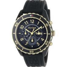 Tommy Hilfiger Multifunction Silicone Black Dial Women's watch