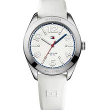Tommy Hilfiger Women's Sport White Silicon Stainless Steel Watch 1781255