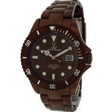 Toy Watch Only Time Metallic Brown Dial Ladies Watch Me09br