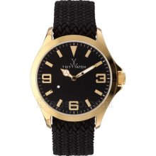 Toy Watch Toycruise Metal Black And Gold Watches