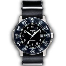 Traser Commander Military Titanium Watch with Carbon Fiber Bezel #P6506.430.32.01