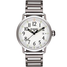Traser T 4102 Men's Classic Basic White Watch