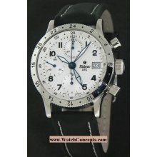 Tutima Factory Refurbished wrist watches: Tutima Fx 3 Time Zone 740-75