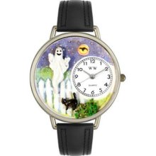 U-1220032 Halloween Ghost Watch in Silver