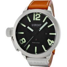 U-Boat Watches Men's Classico Automatic/Mechanical Black Dial Orange B