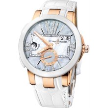 Ulysse Nardin Executive Dual Time Ladies Watch 246-10/392